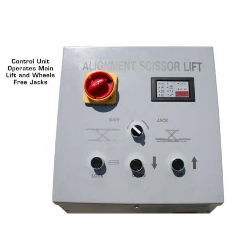 Atlas 12AWFSL Alignment Scissor Lift 12,000 lb Wheels Free Car Lift