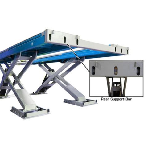 Atlas 12AWFSL Alignment Scissor Lift 12,000 lb Wheels Free Car Lift