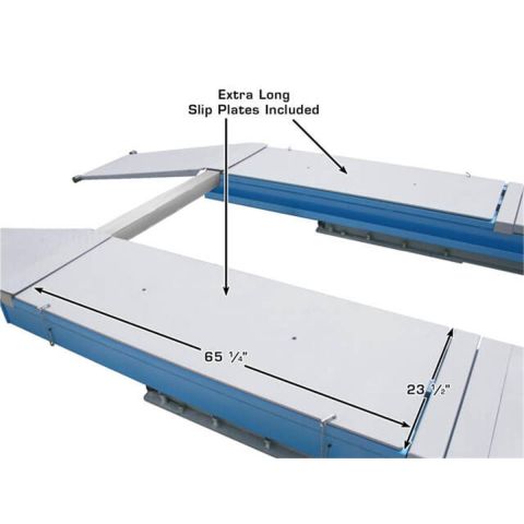 Atlas 12AWFSL Alignment Scissor Lift 12,000 lb Wheels Free Car Lift