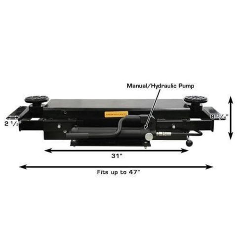 Atlas APEX8-COMBO-FPD 8000 lb 4-Post Lift Combo with RJ35 Sliding Bridge Jacks