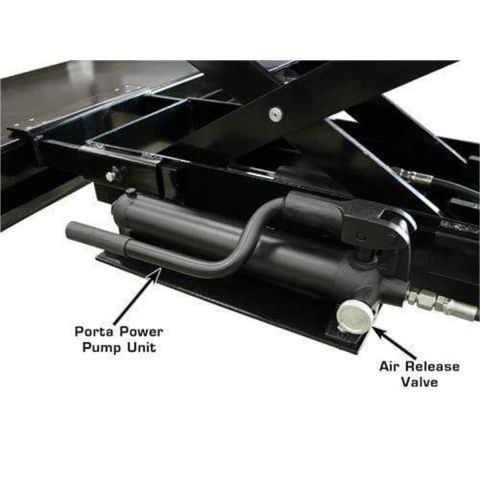 Atlas APEX8-COMBO-FPD 8000 lb 4-Post Lift Combo with RJ35 Sliding Bridge Jacks