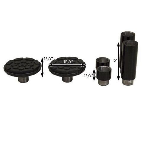Atlas APEX8-COMBO-FPD 8000 lb 4-Post Lift Combo with RJ35 Sliding Bridge Jacks