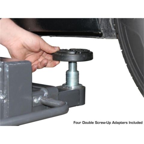 Atlas ATEXH-PSP-6000-FPD Single Post Lift 6000 lb Portable Low Profile