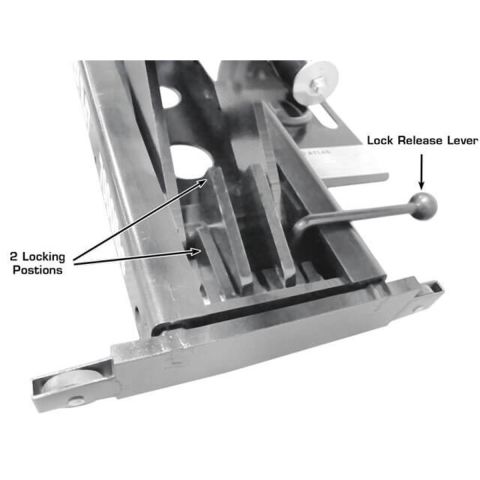 Atlas ATEAP-RJ7000-FPD Rolling Bridge Jack 7000 lb Air Hydraulic ALI Certified
