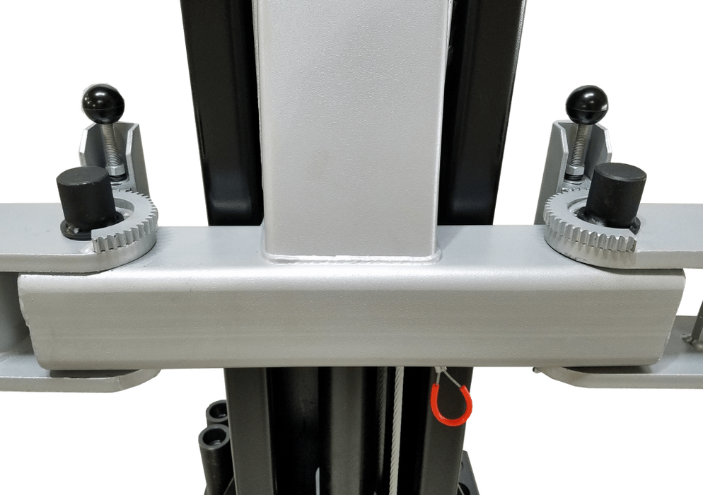 Tuxedo TP9KAC-TUX Two Post Clear Floor Lift 9,000 lb Asymmetric Arms