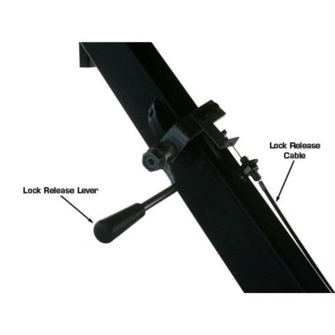 Atlas ATEHT1005-KIT-FPD Motorcycle ATV Lift 1,500 lb Air Hydraulic Side Extensions