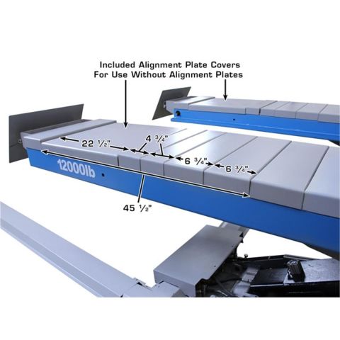 Atlas 12ASL Alignment Scissor Lift 12,000 lb Car Lift