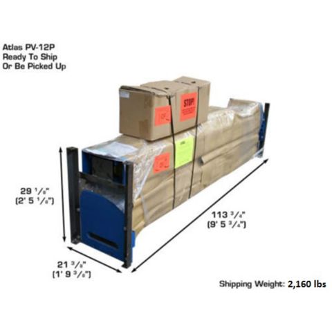 Atlas PV12PX-FPD 2 Post Lift 12000 lb Overhead Extra Tall Wide