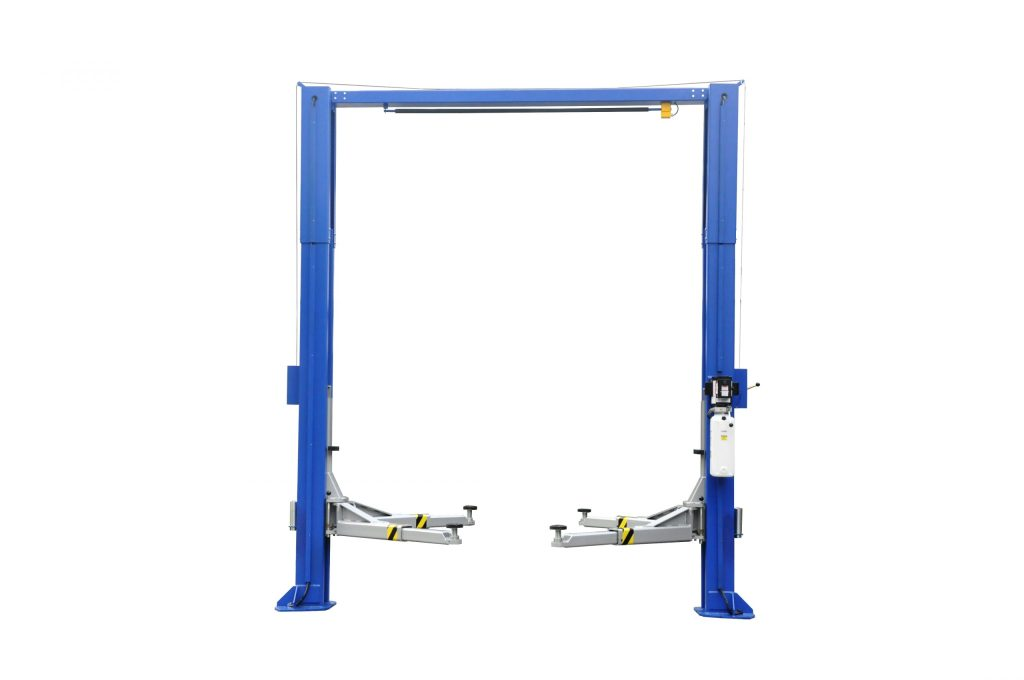 Tuxedo TP12KSC-DX Two Post Clear Floor Lift 12,000 lb Symmetric Arms