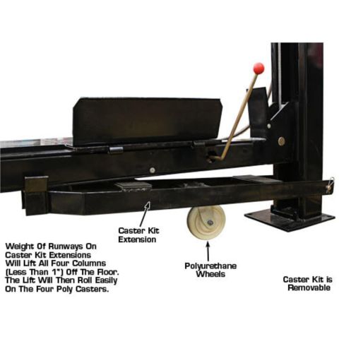 Atlas PRO9000-FPD 4 Post Lift 9000 lb Extra Tall Wide Long Storage