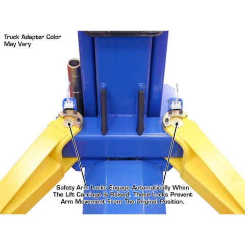 Atlas BP8000-FPD 2 Post Lift 8000 lb Baseplate Low Ceiling