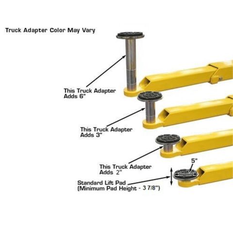 Atlas BP8000-FPD 2 Post Lift 8000 lb Baseplate Low Ceiling