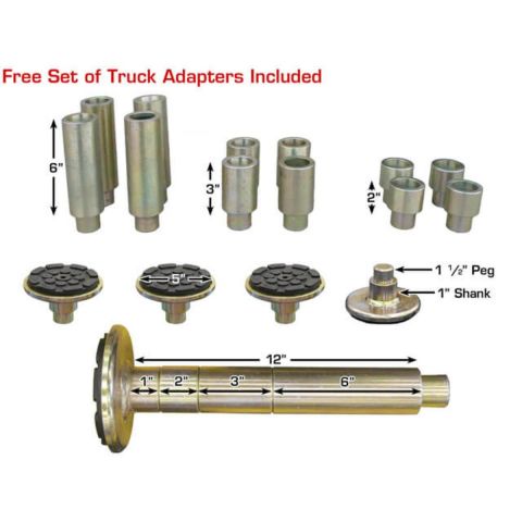 Atlas BP8000-FPD 2 Post Lift 8000 lb Baseplate Low Ceiling