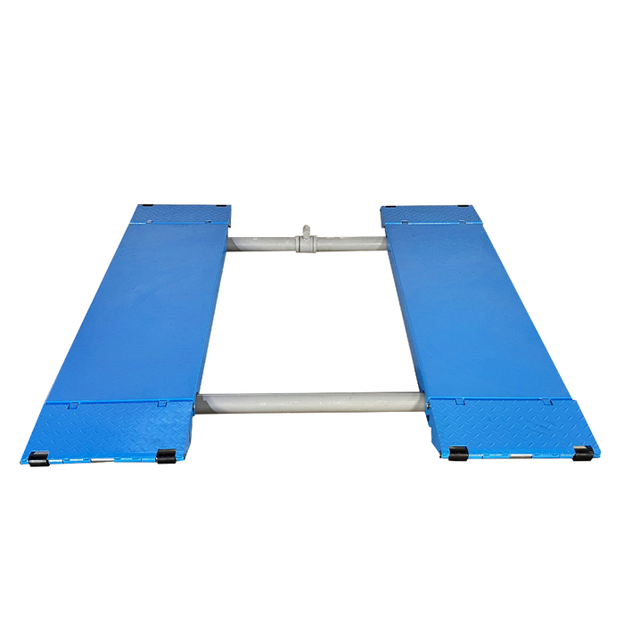 M&E Mid Rise Scissor Lift 7700lbs pneumatic Release Auto Lift Car Lift 220V x8p