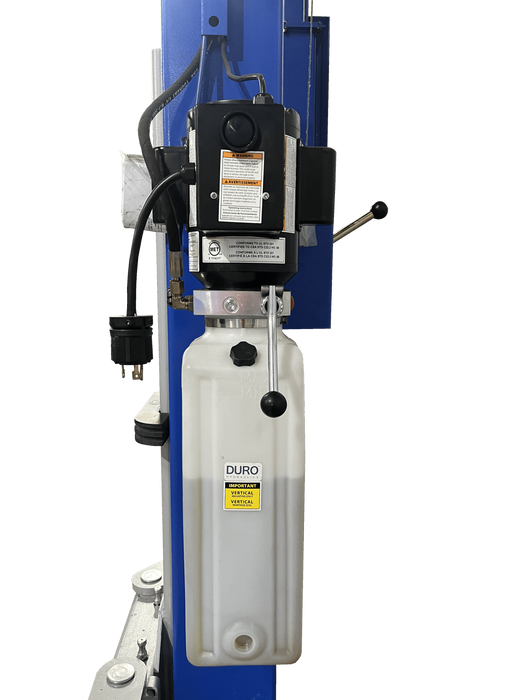 Tuxedo TP10KAC-DX Two Post Clear Floor Lift 10,000 lb Bi-Symmetric
