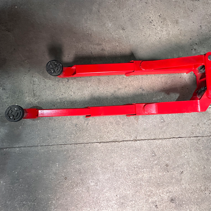 KT-AS110D Two Post Asymmetrical Vehicle Lift 11,000lbs Single Point Lock Release