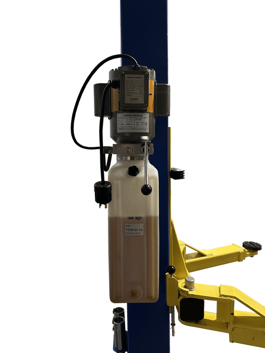 Tuxedo TP9KACX Two Post Clear Floor Lift 9,000 lb Asymmetric Arms
