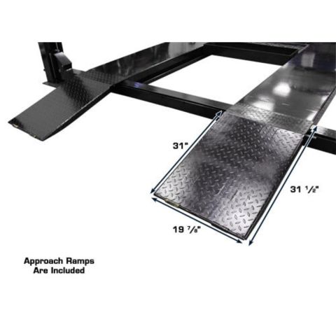 Atlas PRO9000-FPD 4 Post Lift 9000 lb Extra Tall Wide Long Storage