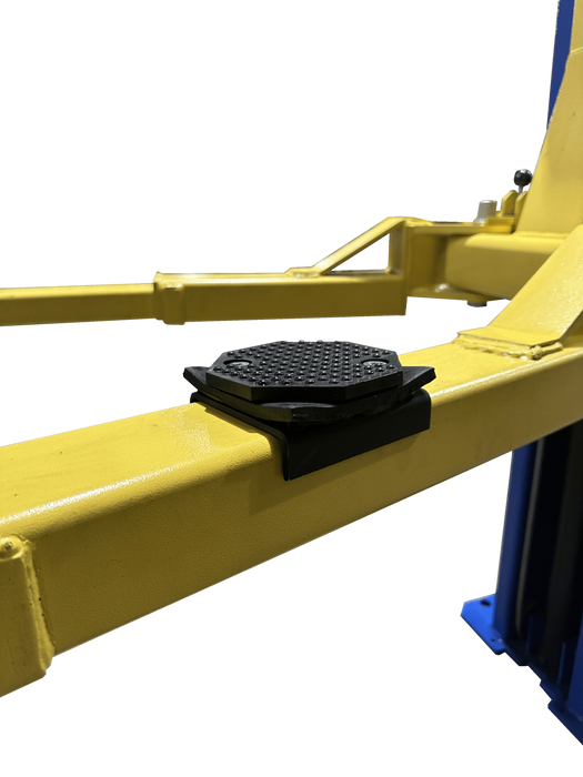 Tuxedo TP9KACX Two Post Clear Floor Lift 9,000 lb Asymmetric Arms