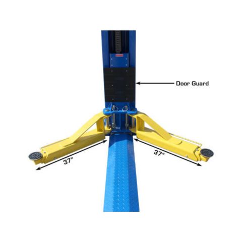 Atlas BP12000X-FPD 2 Post Lift 12000 lb Baseplate Low Ceiling