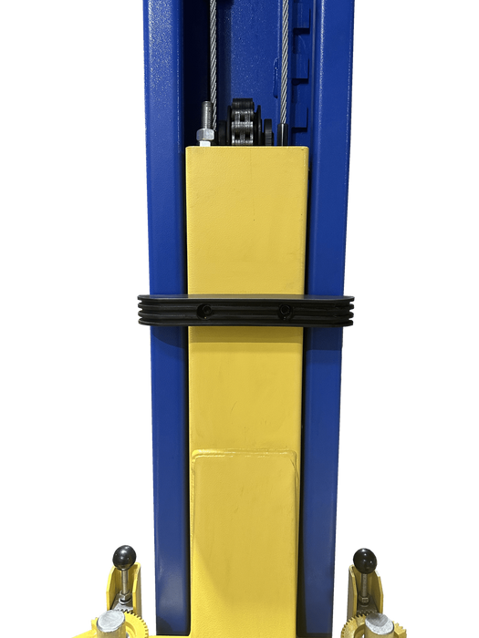 Tuxedo TP9KACX Two Post Clear Floor Lift 9,000 lb Asymmetric Arms