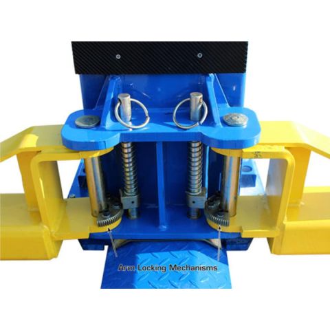 Atlas BP12000X-FPD 2 Post Lift 12000 lb Baseplate Low Ceiling