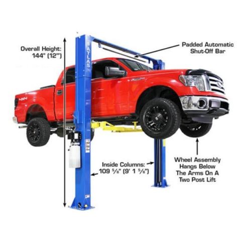 Atlas PRO-9D 2-FPD Post Lift 9000 lb Overhead Direct Drive