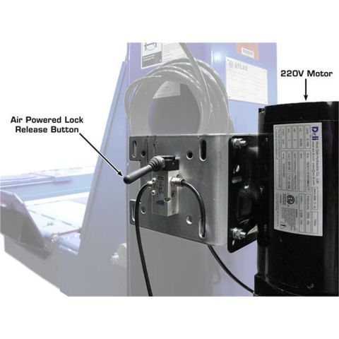 Atlas PVL14OF-EXT-FPD 4 Post Lift 14000 lb Open Front Alignment