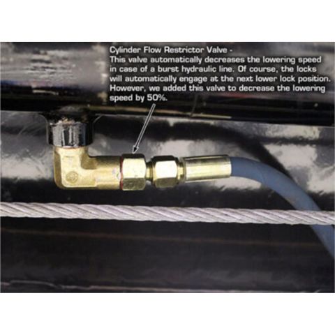 Atlas PRO8000-FPD 4 Post Lift 8000 lb Portable Storage