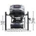 Atlas Apex9-FPD 4 Post Lift 9000 lb ALI Certified Portable Storage