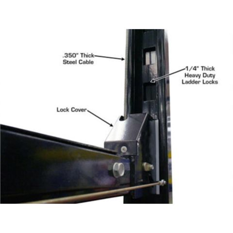 Atlas PRO8000-FPD 4 Post Lift 8000 lb Portable Storage