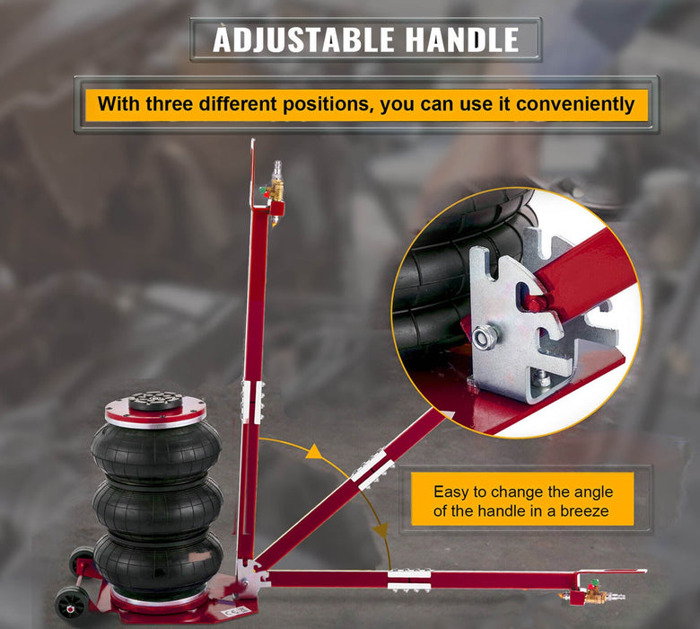 Katool 3 Ton Bag Air Jack - Compressed Air