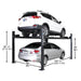 Atlas ATEATTD-APEX8-FPD 4-Post Lift 8000 lb ALI Certified