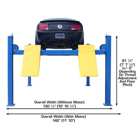 Atlas 414-FPD 4 Post Lift 