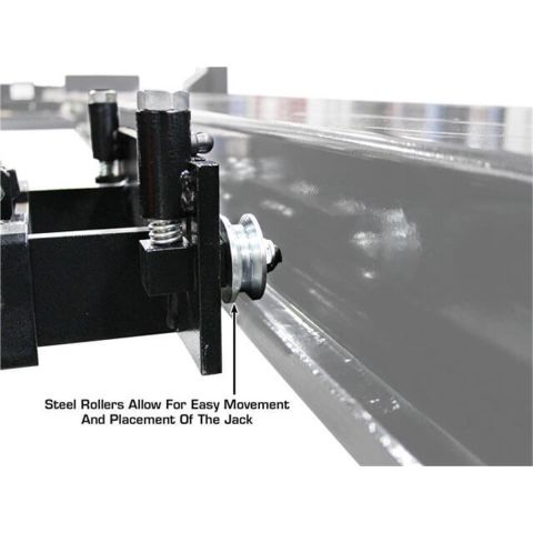 Atlas ATEAPEX9-COMBO1-FPD 9000 lb 4-Post Lift Combo with RJ6 Rolling Bridge Jacks