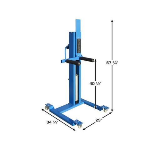 Atlas AEZWL-2 Pneumatic Wheel Lift 180 lb Portable Tire Handling Lift
