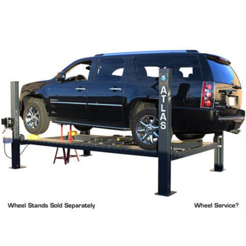 Atlas ATEATTD-408SL-FPD 4-Post Lift 8000 lb Portable