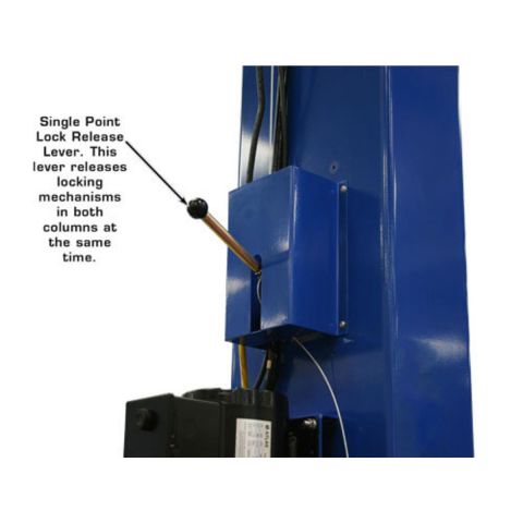 Atlas PV12PX-FPD 2 Post Lift 12000 lb Overhead Extra Tall Wide