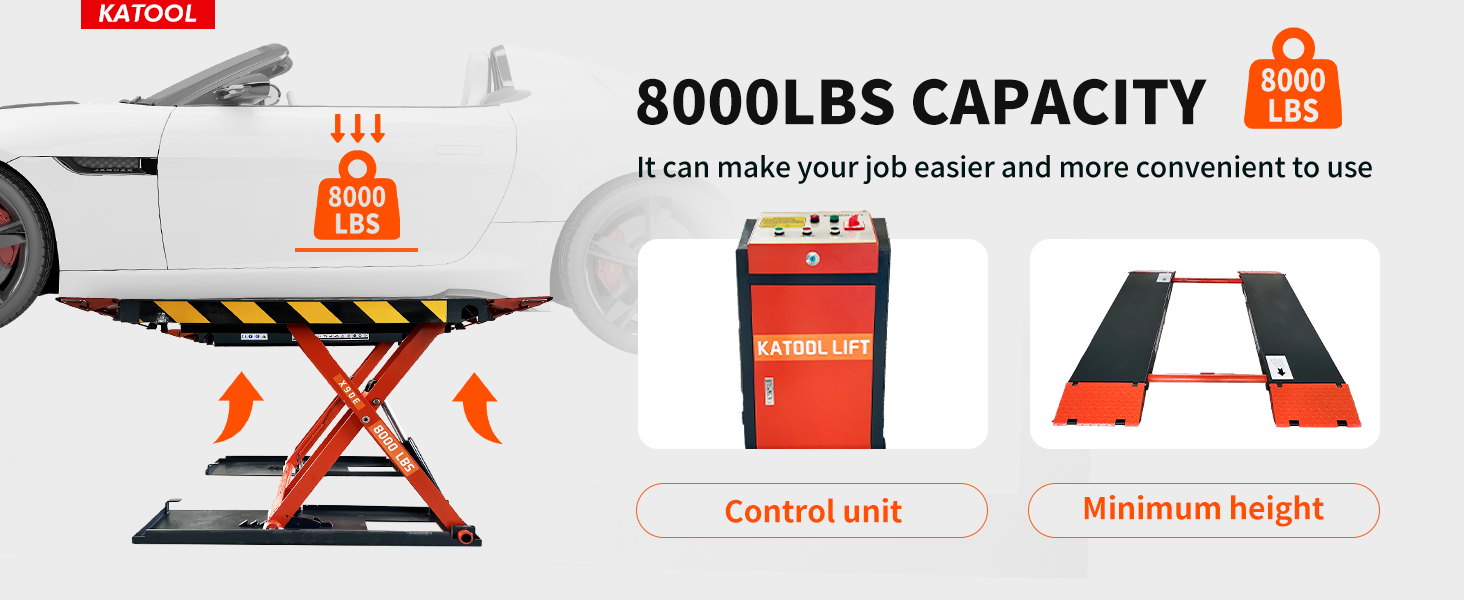 Katool X90E Mid Rise Scissor Lift 220V