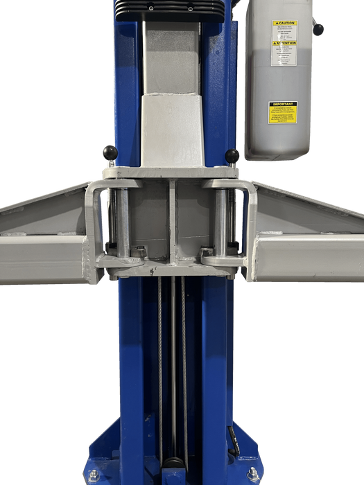Tuxedo TP12KSC-DX Two Post Clear Floor Lift 12,000 lb Symmetric Arms