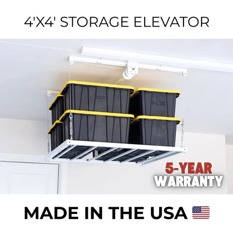 Ceiling Sam 4' x 4' Storage Elevator