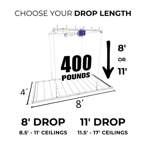 Ceiling Sam 4' x 8' Storage Elevator PRO