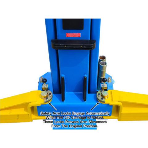 Atlas BP10000X-FPD 2 Post Lift 10000 lb Baseplate Commercial Grade