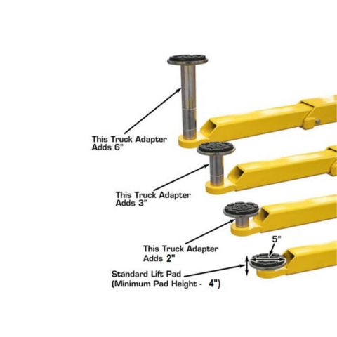 Atlas BP10000X-FPD 2 Post Lift 10000 lb Baseplate Commercial Grade