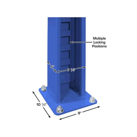 Atlas Platinum PVL14 14000 lb 4-Post Lift Combo with RJ7000 Sliding Bridge Jacks