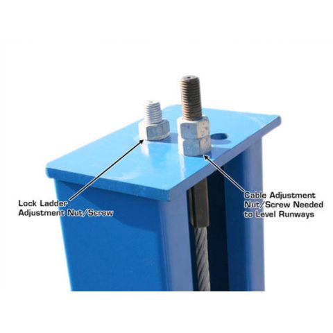 Atlas 414-FPD 4 Post Lift 14000 lb Heavy Duty Commercial