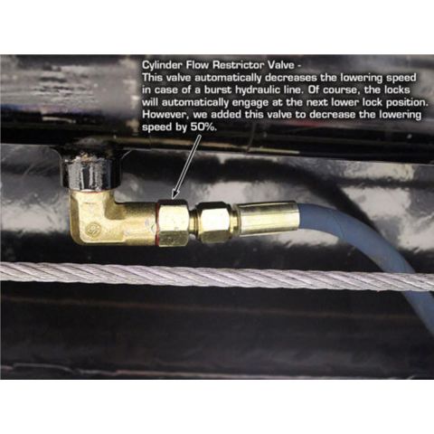 Atlas PRO8000EXT-FPD 4 Post Lift 8000 lb Extra Tall Storage