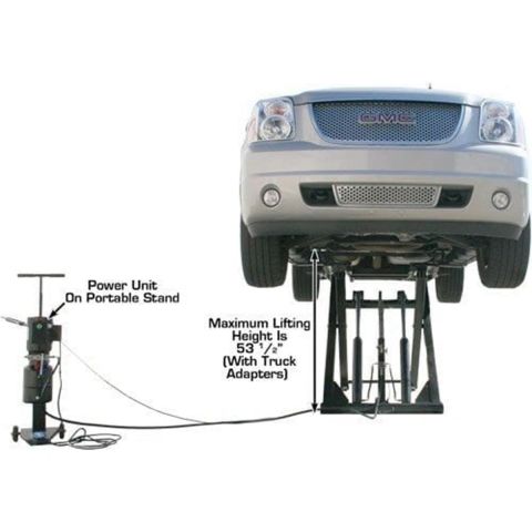 Atlas 6MR Portable Mid-Rise Scissor Lift 6,000 lb Car Lift