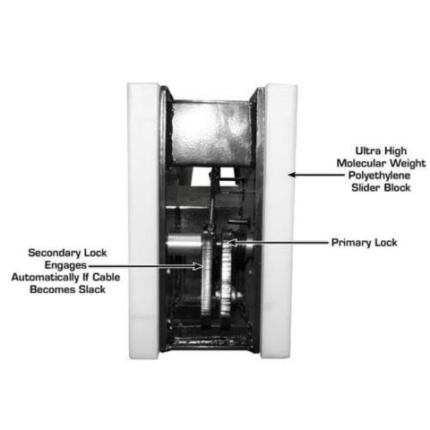 Atlas PRO8000EXT-FPD 4 Post Lift 8000 lb Extra Tall Storage