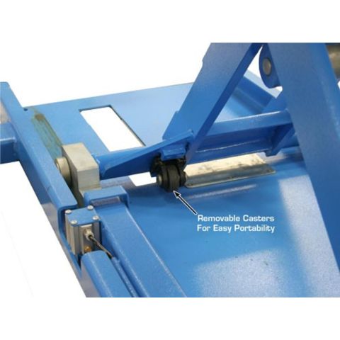 Atlas 7K-Kwik-Bay Portable Mid-Rise Scissor Lift 7,000 lb Quick Bay Car Lift